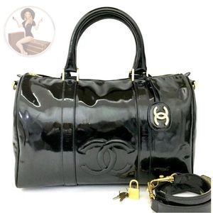 FINAL PRICE Chanel Patent Leather Speedy Bag
